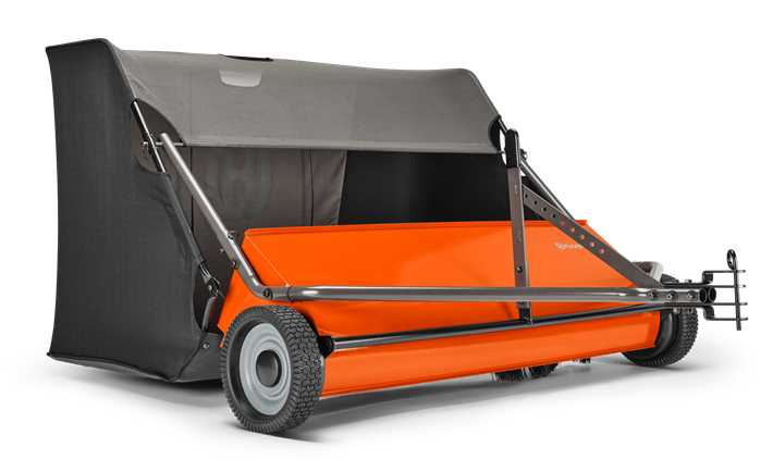 Husqvarna Sweeper With Spiral Brush The Lawnmower Hospital